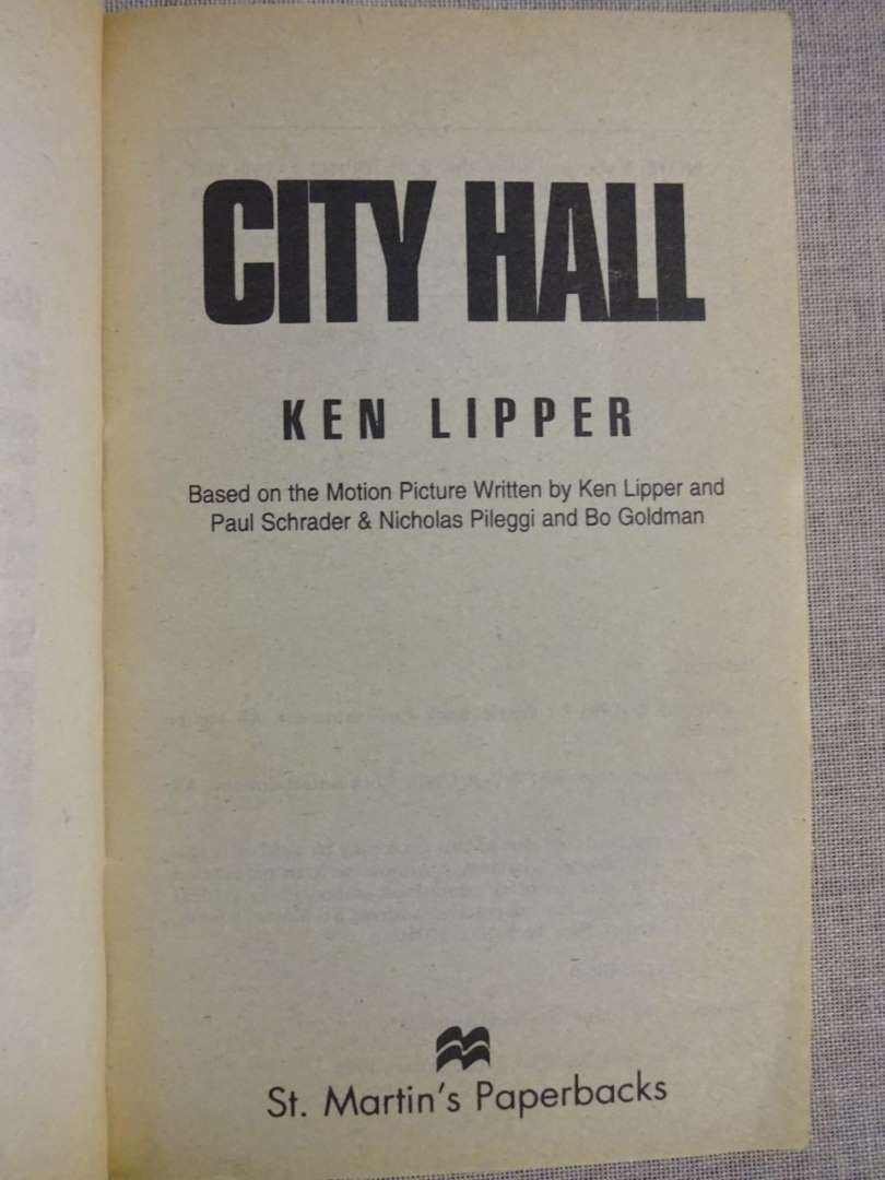 City Hall - Ken Lipper
