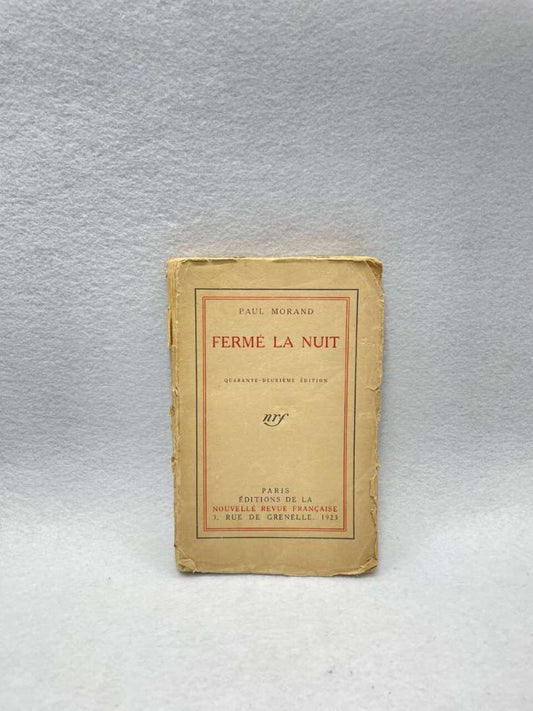 FERME LA NUIT