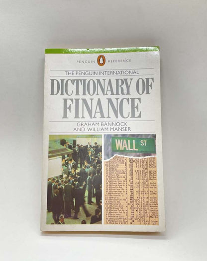 Dictionary Of Finance
