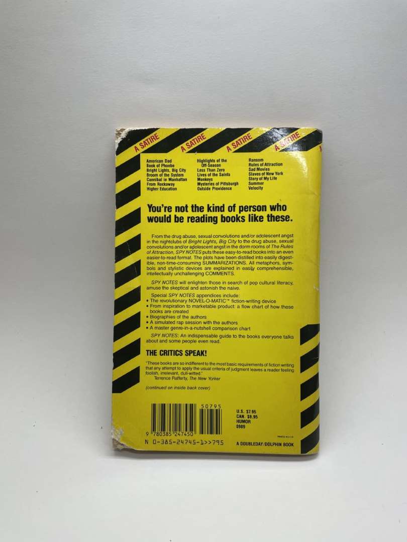A Spy Book