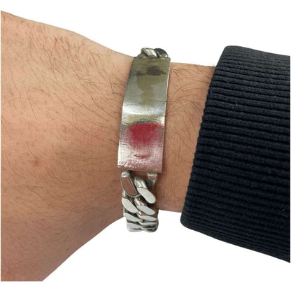 Ασημένια Ταυτότητα 900 Cuban Link