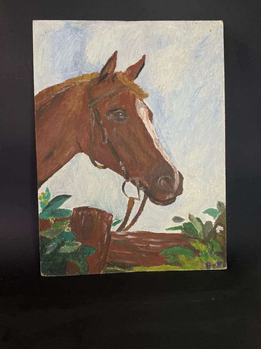 Πίνακας ζωγραφικής με σχέδιο άλογο 40x30cm