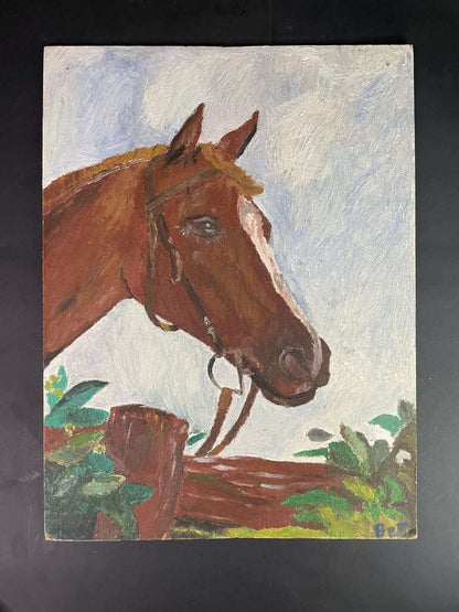 Πίνακας ζωγραφικής με σχέδιο άλογο 40x30cm