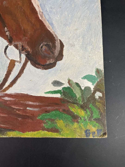 Πίνακας ζωγραφικής με σχέδιο άλογο 40x30cm