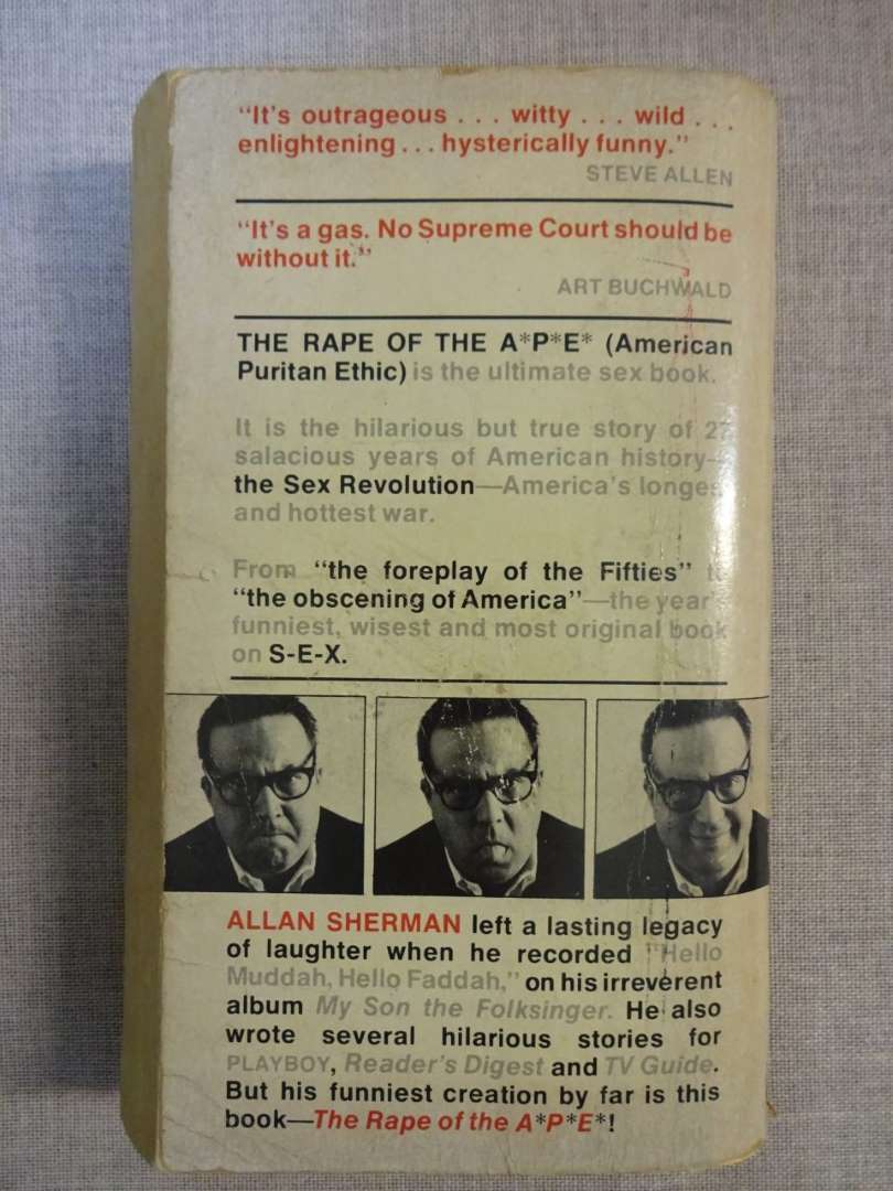 The Rape of the A.P.E / Allan Sherman