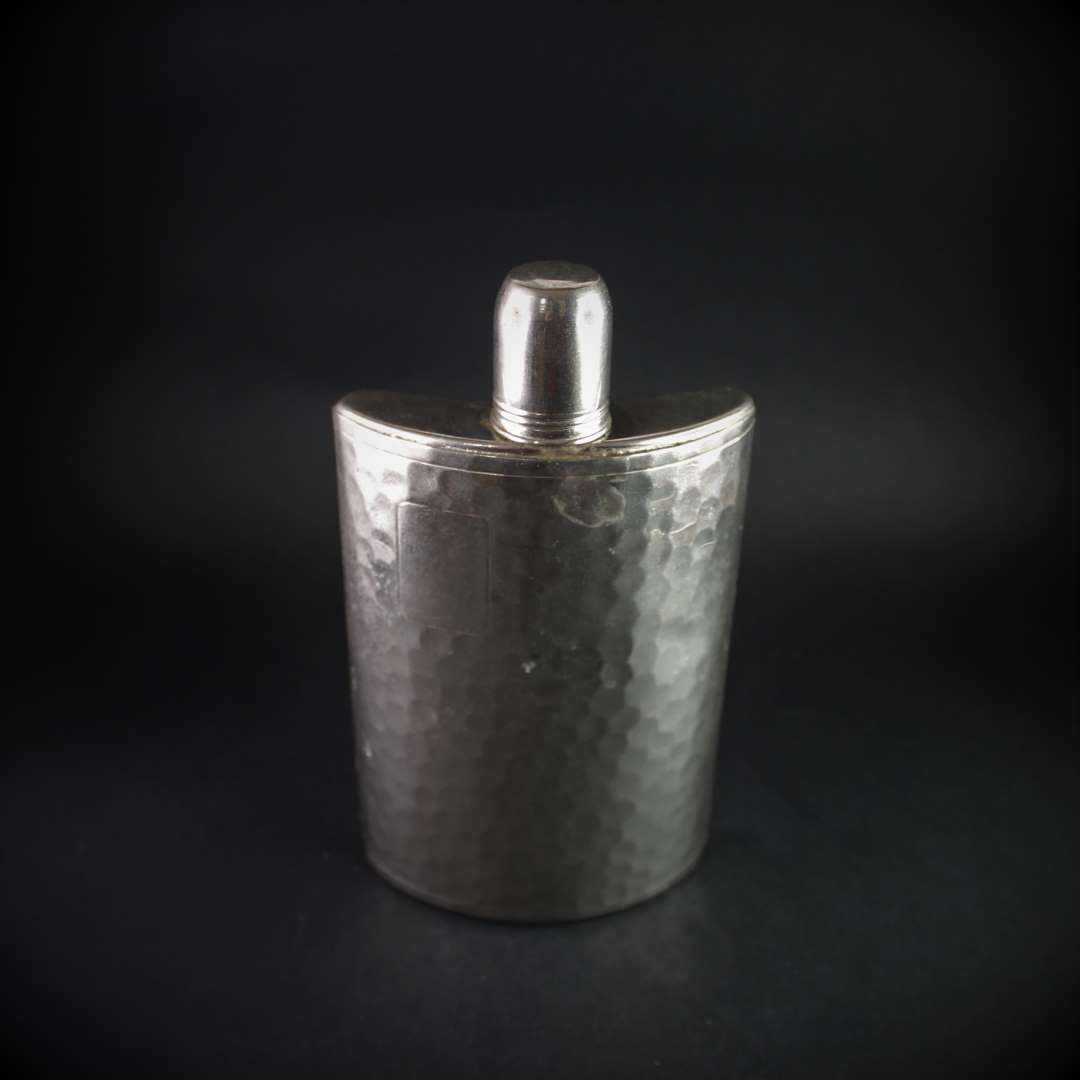 Φλασκί Vintage σφυρήλατο 10oz Tin Lined Made in Germany