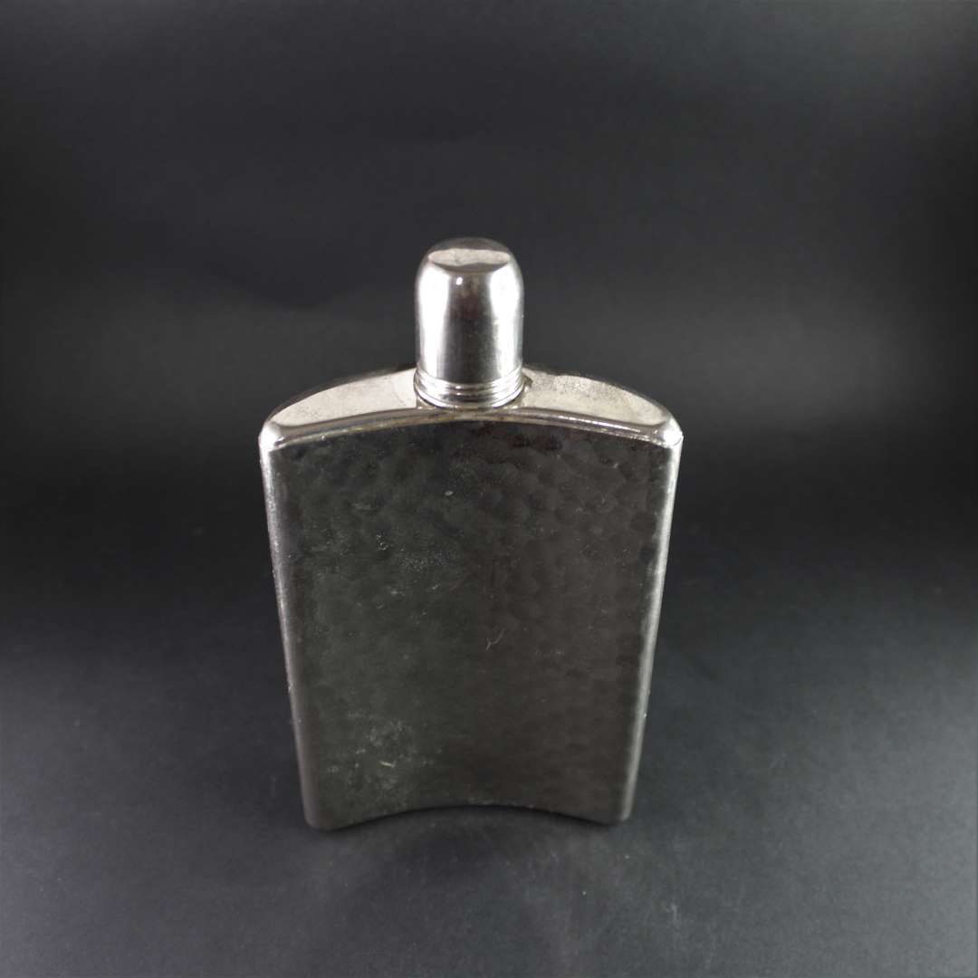 Φλασκί Vintage σφυρήλατο 10oz Tin Lined Made in Germany