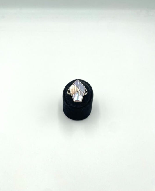 Ασημένιο Δαχτυλίδι 925 Mother of Pearl