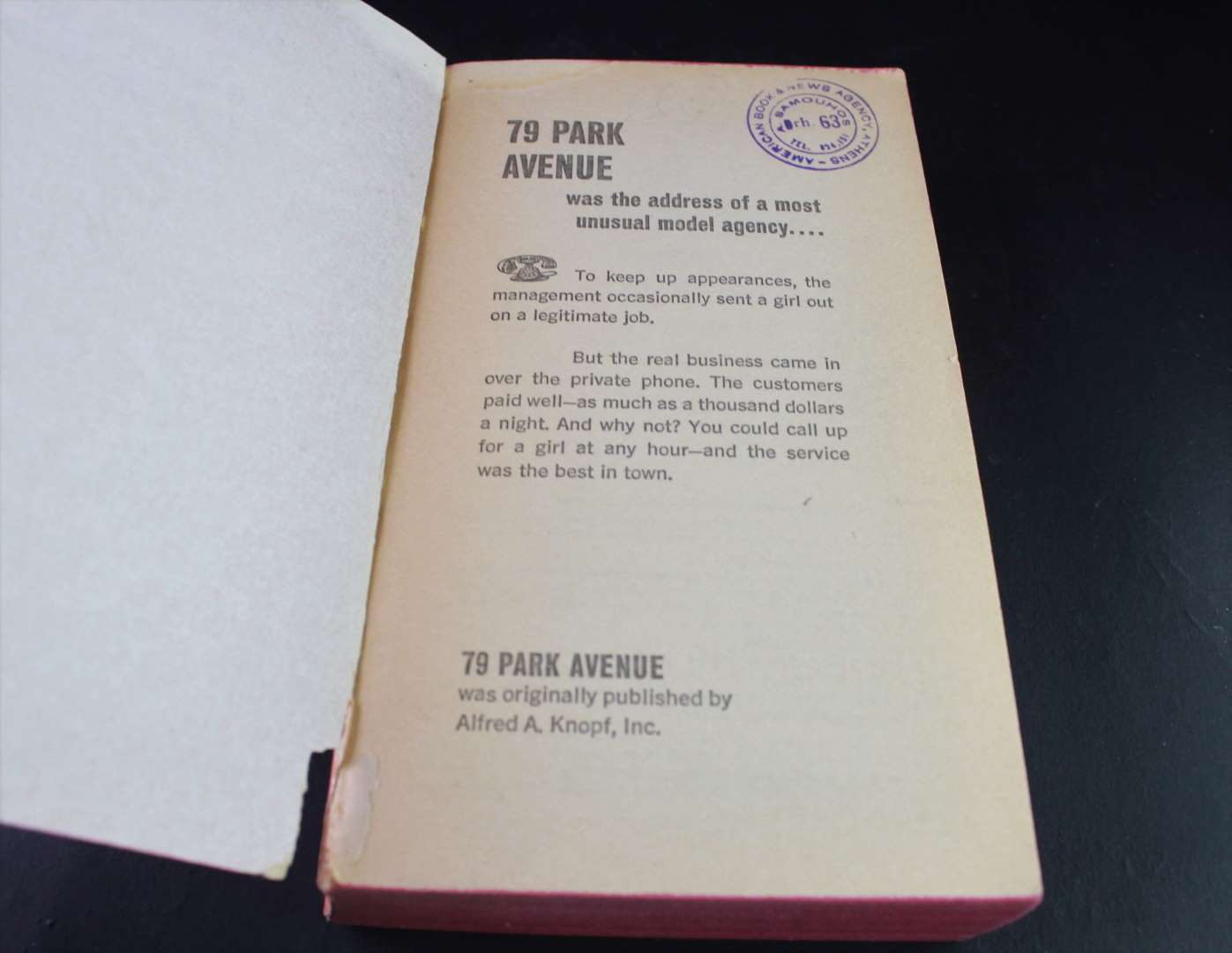 79 Park Avenue by Harold Robbins