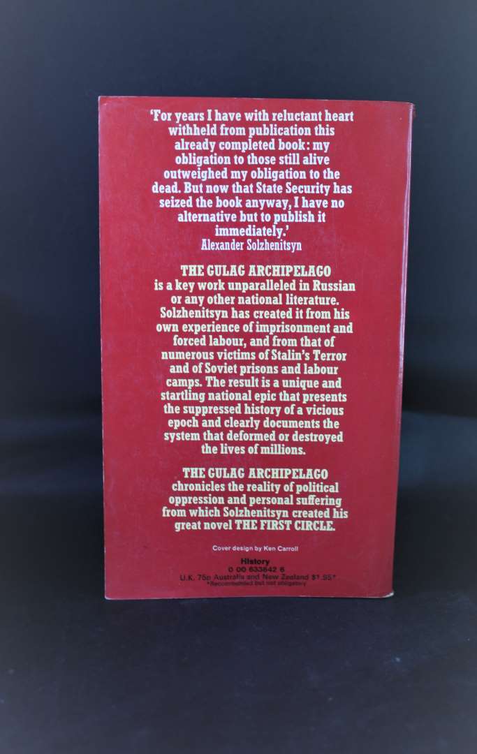 The Gulag Archipelago