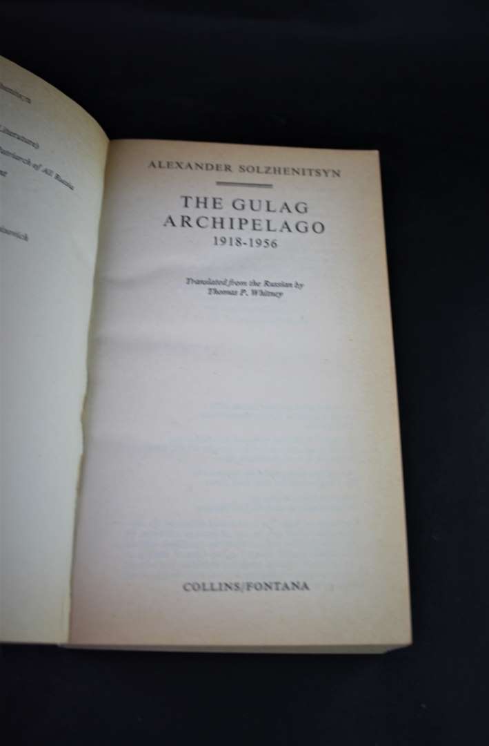 The Gulag Archipelago