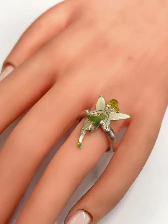 Tinker Bell Ασημένιο Δαχτυλίδι 925