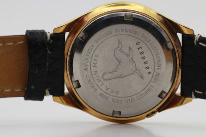 Seiko Sea Lion M55 επίχρυσο