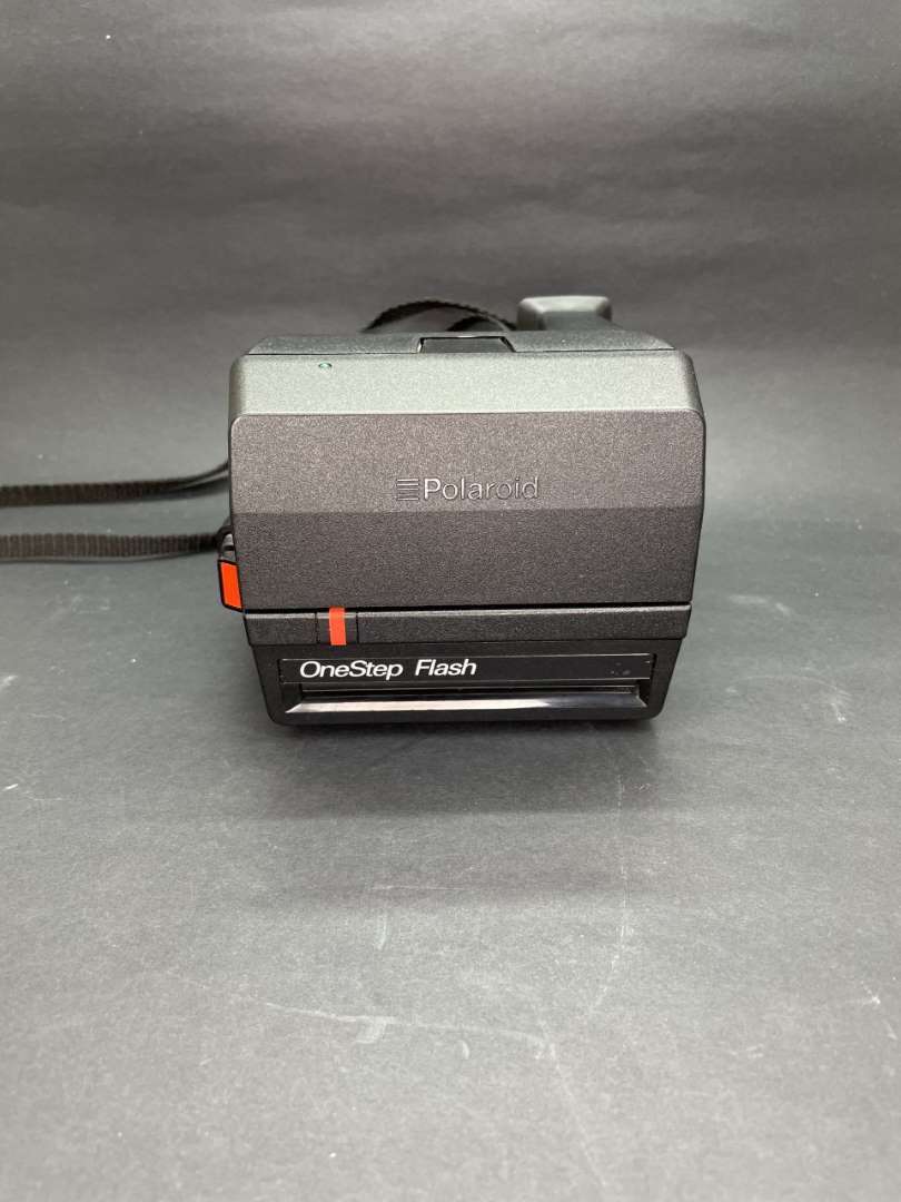 Polaroid OneStep Red Stripe Camera