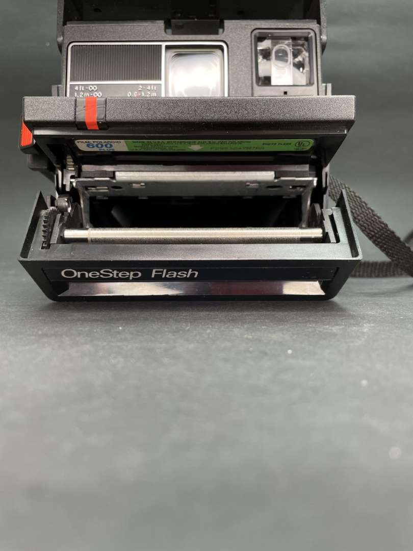 Polaroid OneStep Red Stripe Camera